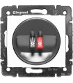 Одиночная аудиорозетка розетка для колонок Legrand Valena, белый {PRODUCT_REFERENCE}
