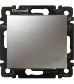 Переключатель перекрестный одноклавишный Legrand Valena, алюминий {PRODUCT_REFERENCE}