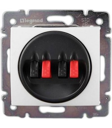 Двойная аудиорозетка розетка для колонок Legrand Valena, белый  {PRODUCT_REFERENCE}