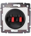 Двойная аудиорозетка розетка для колонок Legrand Valena, белый  {PRODUCT_REFERENCE}