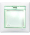 Рамка на 1 пост влагозащищенная IP 44 с крышкой Legrand Valena, белый {PRODUCT_REFERENCE}