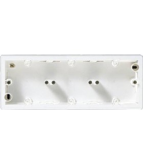 Накладная коробка для механизмов на 3 поста Legrand Valena, белый {PRODUCT_REFERENCE}