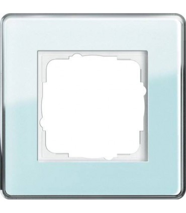 Рамка на 1 пост Gira Esprit Glass C, салатовое стекло 0211518