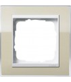 Рамка на 1 пост Gira Event Clear, песочный/белый 0211773