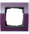 Рамка на 1 пост Gira Event Clear, фиолетовый/антрацит 0211758