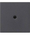 Накладка вывода кабеля Gira System 55, антрацит 027428