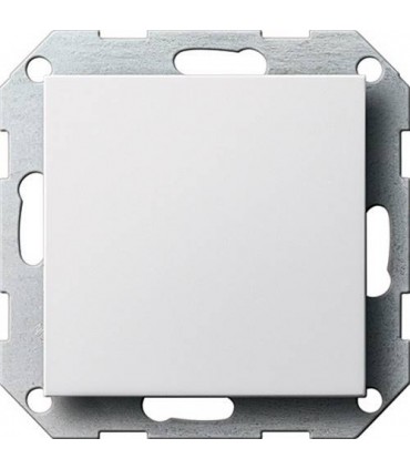 Заглушка с опорной платой Gira System 55, белый глянец 026803