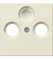 Накладка TV/FM/SAT розетки Gira System 55, кремовый глянец 086901