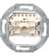 Механизм одинарной телефонной наклонной розетки (Rutenbeck) Gira 017900