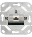 Механизм одинарной компьютерной наклонной розетки, 6 кат Gira 245100