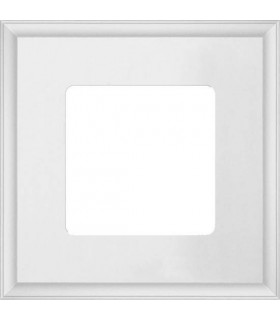 Рамка на 1 пост квадратная гор/верт FEDE MARCO, white FD01601WH