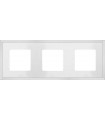 Рамка на 3 поста гор/верт FEDE MARCO, white FD01603WH
