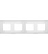 Рамка на 4 поста гор/верт FEDE MARCO, white FD01604WH
