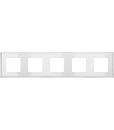 Рамка на 5 постов гор/верт FEDE MARCO, white FD01605WH
