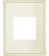 Рамка на 1 пост прямоугольная гор/верт FEDE MARCO, beige FD01611BE