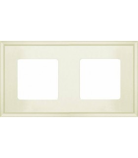 Рамка на 2 поста гор/верт FEDE MARCO, beige FD01602BE
