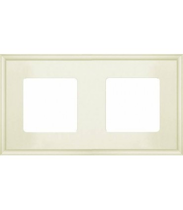 Рамка на 2 поста гор/верт FEDE MARCO, beige FD01602BE