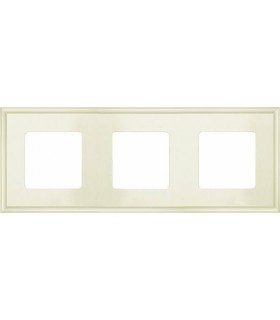 Рамка на 3 поста гор/верт FEDE MARCO, beige FD01603BE
