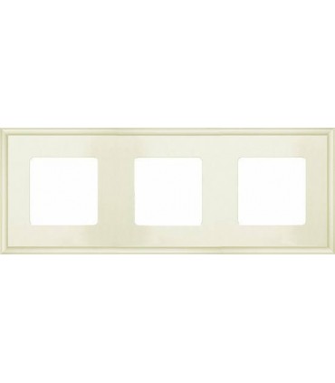 Рамка на 3 поста гор/верт FEDE MARCO, beige FD01603BE