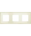 Рамка на 3 поста гор/верт FEDE MARCO, beige FD01603BE