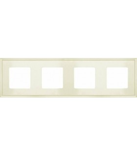 Рамка на 4 поста гор/верт FEDE MARCO, beige FD01604BE