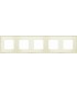 Рамка на 5 постов гор/верт FEDE MARCO, beige FD01605BE
