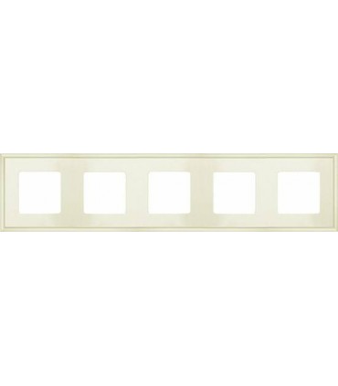 Рамка на 5 постов гор/верт FEDE MARCO, beige FD01605BE