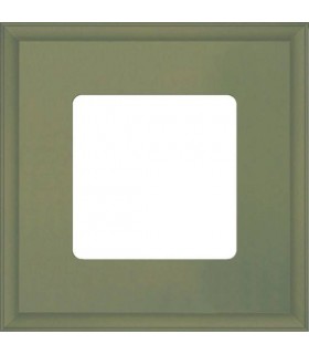 Рамка на 1 пост квадратная FEDE MARCO, green olive FD01601GO