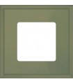 Рамка на 1 пост квадратная FEDE MARCO, green olive FD01601GO