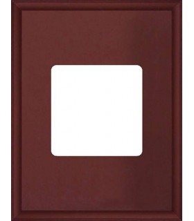 Рамка на 1 пост прямоугольная гор/верт FEDE MARCO, red wine FD01611RW