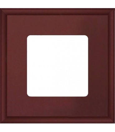Рамка на 1 пост квадратная FEDE MARCO, red wine FD01601RW