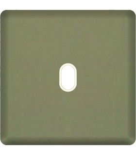 Монтажная плата для выключателя тумблерного типа с 1 коннектором FEDE, green olive + beige FD04320GO-A
