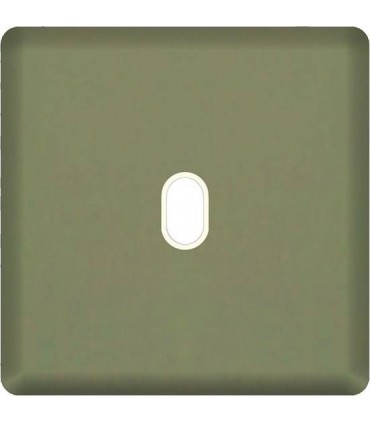 Монтажная плата для выключателя тумблерного типа с 1 коннектором FEDE, green olive + beige FD04320GO-A