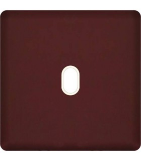 Монтажная плата для выключателя тумблерного типа с 1 коннектором FEDE, red wine + beige FD04320RW-A