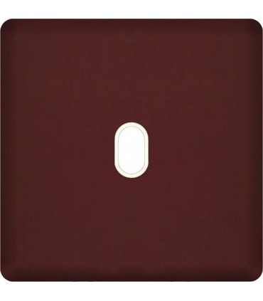 Монтажная плата для выключателя тумблерного типа с 1 коннектором FEDE, red wine + beige FD04320RW-A