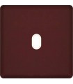 Монтажная плата для выключателя тумблерного типа с 1 коннектором FEDE, red wine + beige FD04320RW-A