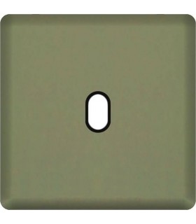 Монтажная плата для выключателя тумблерного типа с 1 коннектором FEDE, green olive + black FD04320GO-M