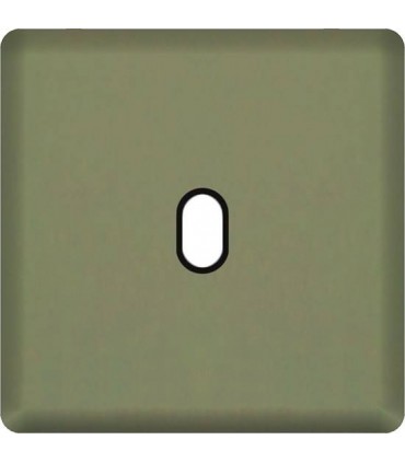 Монтажная плата для выключателя тумблерного типа с 1 коннектором FEDE, green olive + black FD04320GO-M