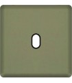 Монтажная плата для выключателя тумблерного типа с 1 коннектором FEDE, green olive + black FD04320GO-M
