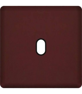 Монтажная плата для выключателя тумблерного типа с 1 коннектором FEDE, red wine + black FD04320RW-M