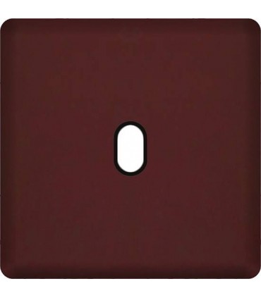 Монтажная плата для выключателя тумблерного типа с 1 коннектором FEDE, red wine + black FD04320RW-M