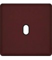 Монтажная плата для выключателя тумблерного типа с 1 коннектором FEDE, red wine + black FD04320RW-M