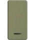 Клавиша узкая с подсветкой FEDE, green olive FD04313GO