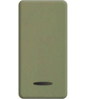 Клавиша узкая с подсветкой FEDE, green olive FD04313GO