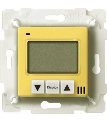 Терморегулятор цифровой 16A, с LCD монитором, кабель 4м. в комплекте FEDE, bright gold + beige FD18000OB-A