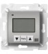 Термостат для управления электрическими теплыми полами FEDE, bright chrome + white FD18000CB
