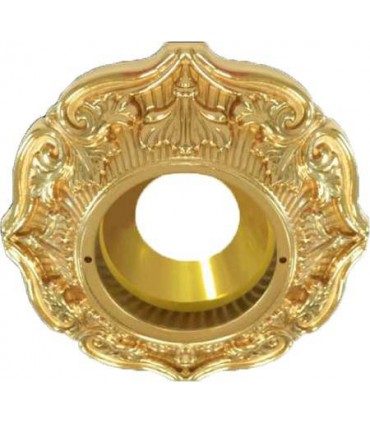 Круглый точечный светильник Brusi Barcelona коллекция Palais - Royal, 24K gold BB-50002BG