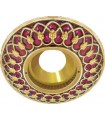 Круглый точечный светильник Brusi Barcelona коллекция Versailles, ruby red BB-50005RED