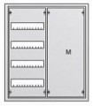 ABB Шкаф распределительный в нишу 96 мод. с монтажной платой 700х575х120 U42M U42M
