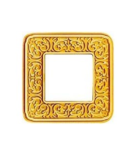 Рамка на 1 пост FEDE EMPORIO, bright gold FD01371OB